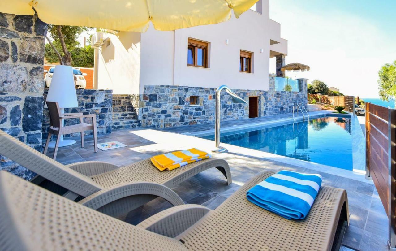 Sea Front Panorama Private Pool וילה אגיה פלגיה קיתירה